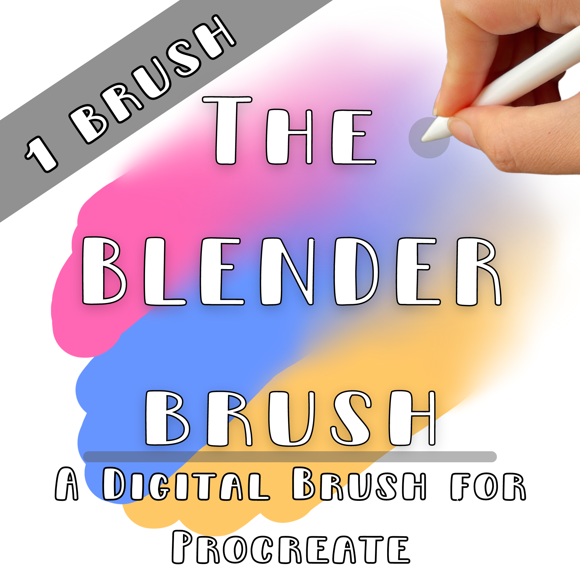 The Blender a blending brush for Procreate The Creativity City