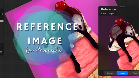 Procreate reference image