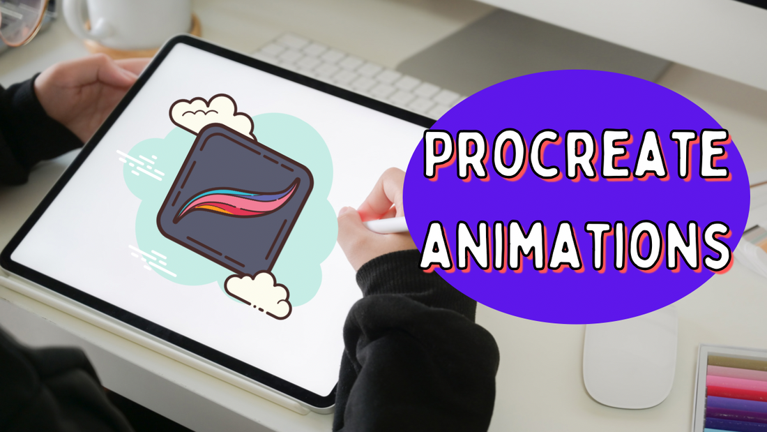 How to make an animation in procreate. Procreate animation assist. Pro ...