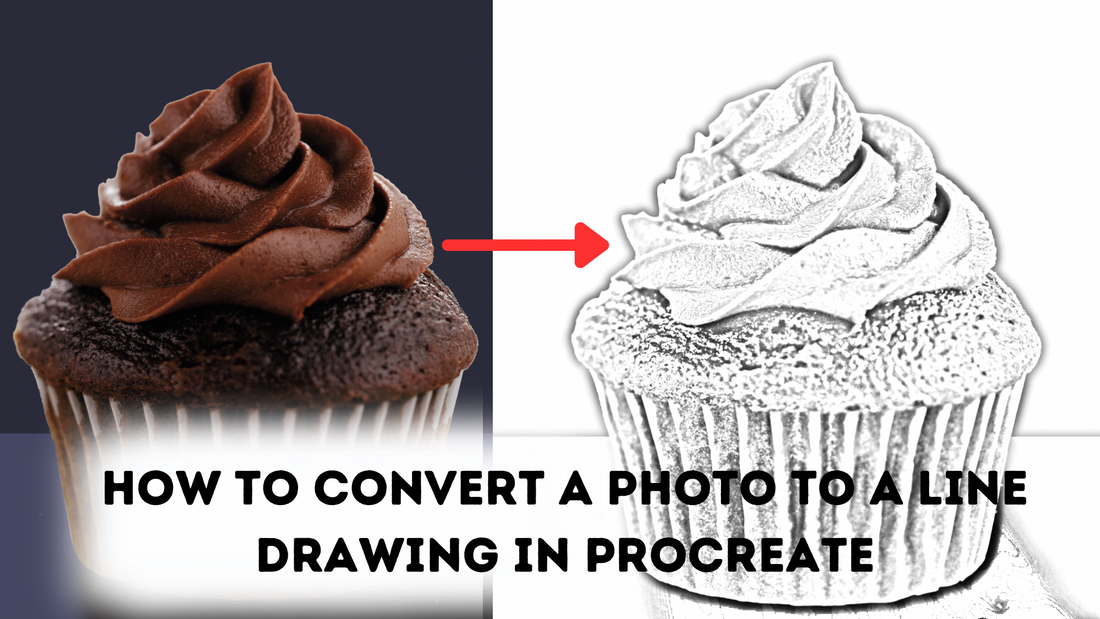 How to convert a photo to a line drawing in Procreate - easy guide for beginners and pros