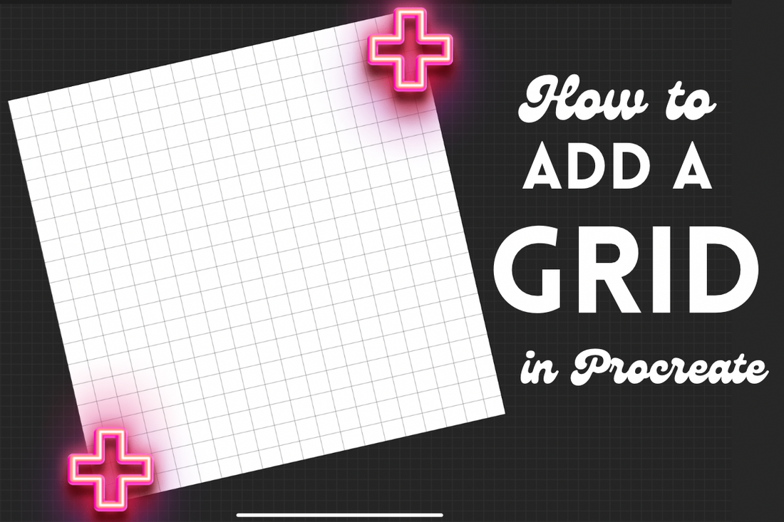 How to Add A Grid in Procreate - the Procreate Grid