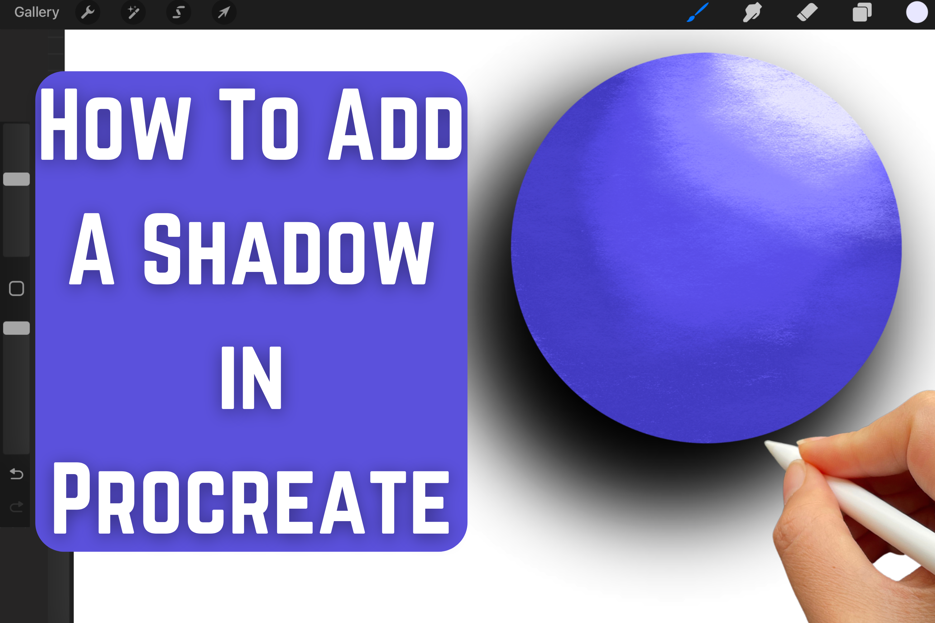 How To Make A Shadow in Procreate - Add A Drop Shadow In Procreate ...
