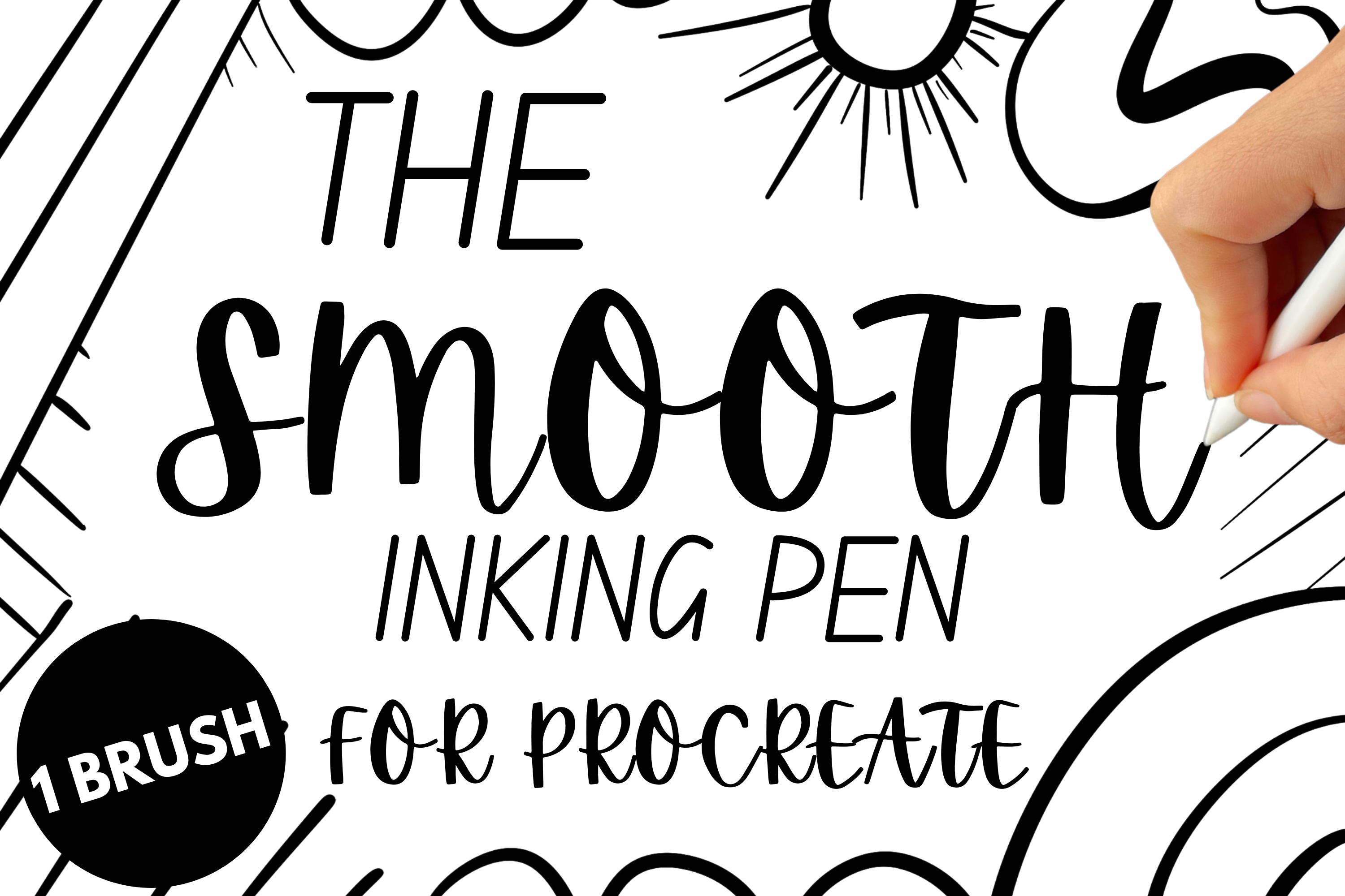 Sharp Ink Pen Procreate The Smooth Inking Pen for Procreate – The Creativity City