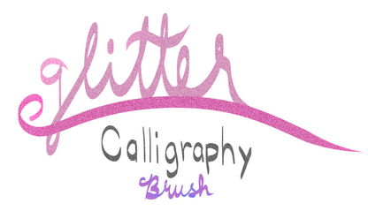 FREE Glitter Calligraphy Brush