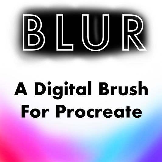 Blur brush for Procreate