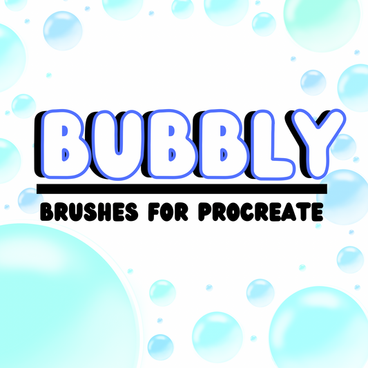 16 Bubbly brushes for Procreate