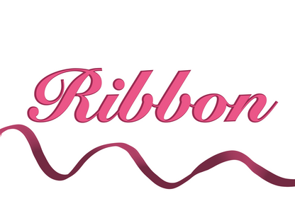 Calligraphy Ribbon Brush for procreate